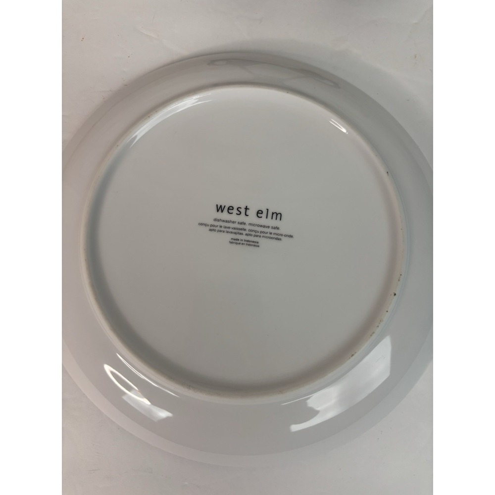 West Elm Rachel Kozlowski Dapper Animal Plate Rooster Salad Appetizer 8.75" - Picture 4 of 5